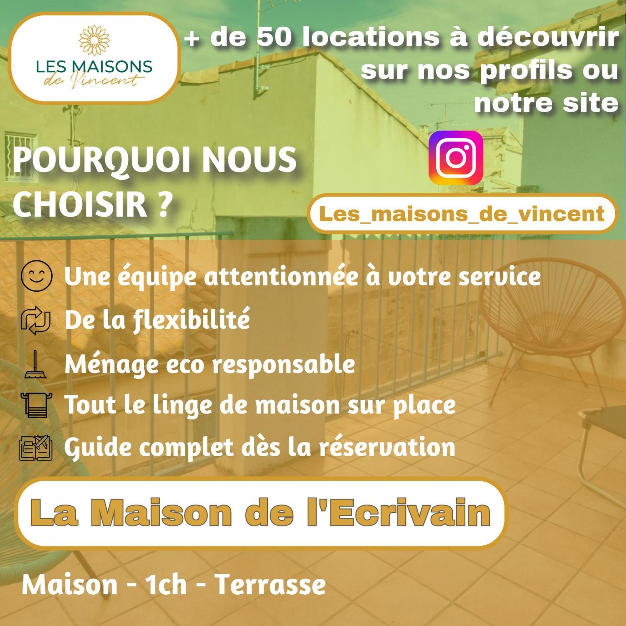 Ecrivain - Maison Avec Terrasse Arles Eksteriør billede